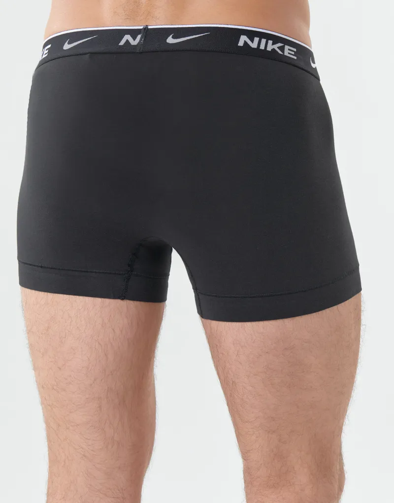 Bild 5 för Nike Kalsonger 3P Everyday Essentials Cotton Stretch Trunk Svart bomull Small Herr