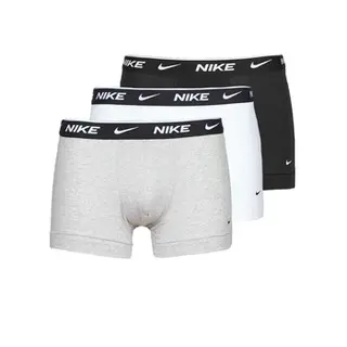 Produktfoto för Nike Kalsonger 3P Everyday Essentials Cotton Stretch Trunk Svart/Grå bomull Small Herr