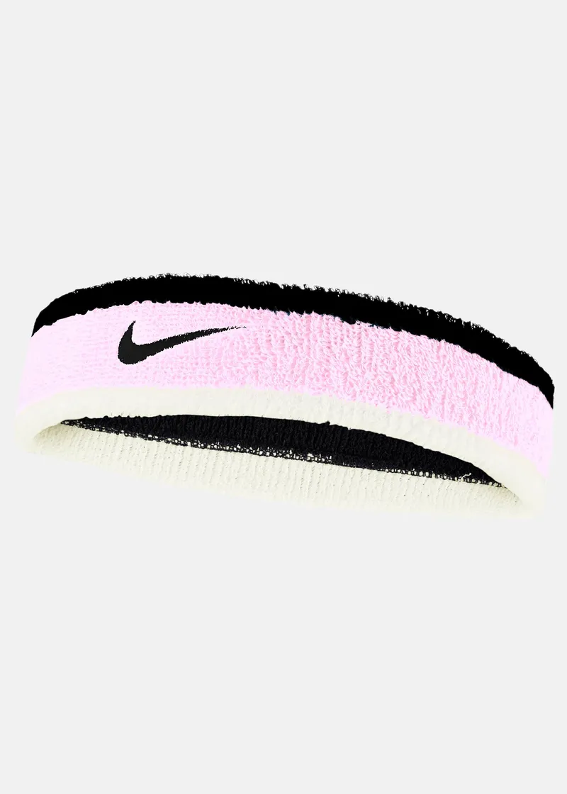 Bild 1 för Nike - Rosa headband Beanie - Nike Swoosh Pink Foam/Milk/Black Headband @ Hatstore