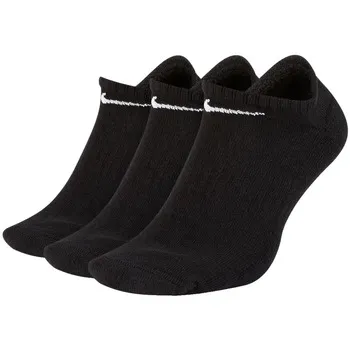 Bild 1 för Nike Training No-Show, Hälsockor, Svart, Vuxen, Unisex, White, 34-38