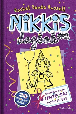 Produktfoto för Nikkis dagbok #2 Berättelser om en (INTE SÅ) populär partytjej