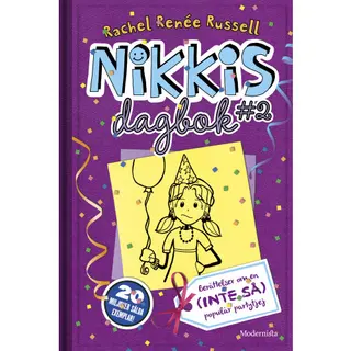 Produktfoto för Nikkis dagbok #2 Berättelser om en (INTE SÅ) populär partytjej