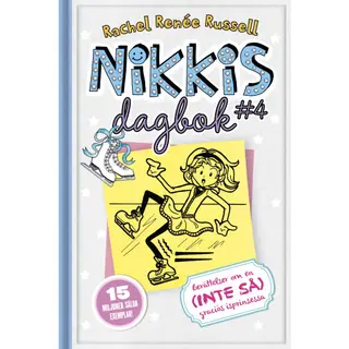 Produktfoto för Nikkis dagbok #4 Berättelser om en (INTE SÅ) graciös isprinsessa