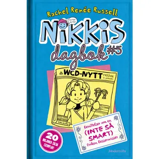 Produktfoto för Nikkis dagbok #5 Berättelser om en (INTE SÅ SMART) Fröken Besserwisser