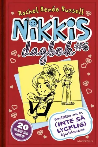 Produktfoto för Nikkis dagbok #6 Berättelser om en (INTE SÅ LYCKLIG) hjärtekrossare