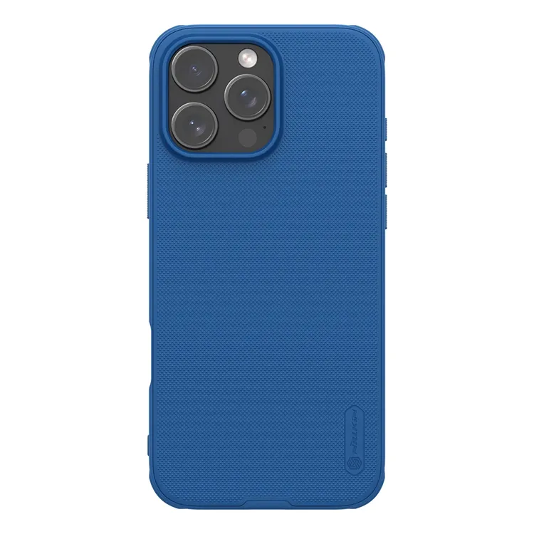 Alternativ bild 0 för Nillkin Super Frosted Shield Pro Case iPhone 16 Pro (blue)