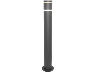 Produktfoto för Nils Bollard E27 (Antracit)