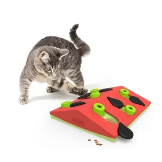 Produktfoto för Nina Ottosson Cat Melon Madness Puzzle and Play Röd