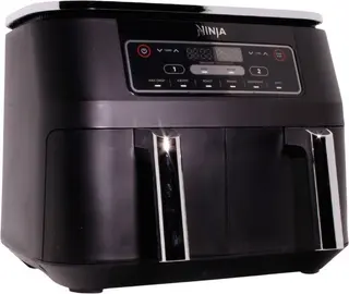 Produktfoto för Ninja AF300EU Double 7.6 L Stand-alone 2470 W Hot air fryer Black