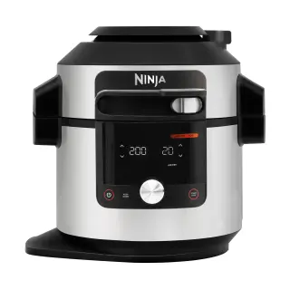 Produktfoto för Ninja OL750EU, 7,5 l, 1760 W, 6 personer, Svart, Rostfritt stål, Knappar, Rotations-, Manuell