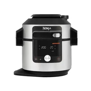 Produktfoto för Ninja OL750EU, 7,5 l, 1760 W, 6 personer, Svart, Rostfritt stål, Knappar, Rotations-, Manuell