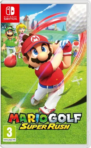 Produktfoto för Nintendo Mario Golf: Super Rush, Nintendo Switch, Multiplayer-läget, (Alla), Fysiskt medium