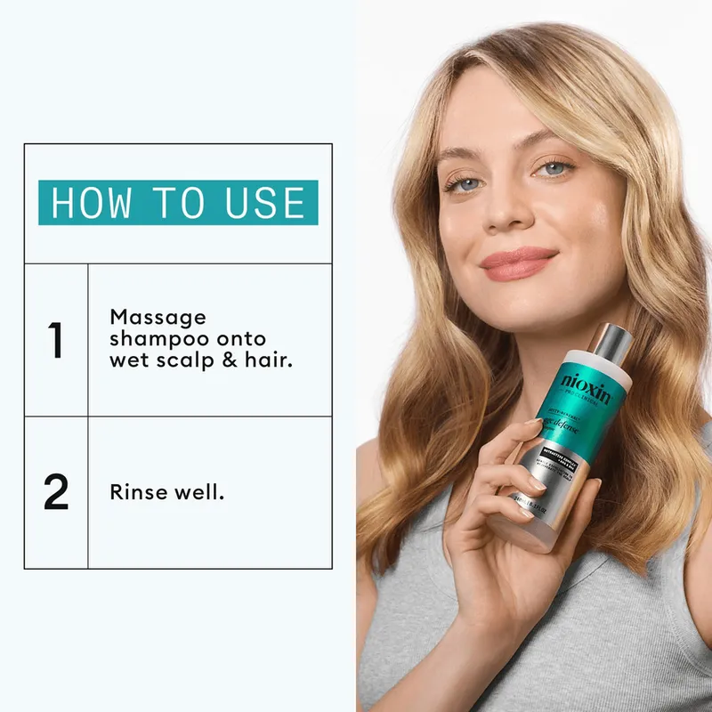 Bild 7 för Nioxin Age Defense Shampoo 240ml