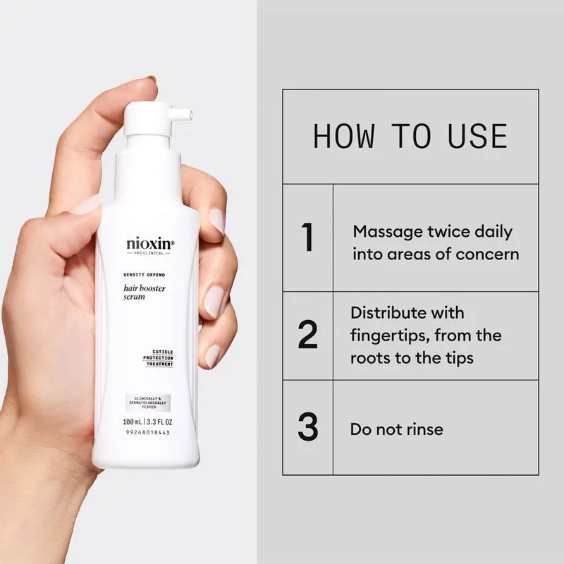 Bild 3 för Nioxin Density Defend Hair Booster Serum 100 ml