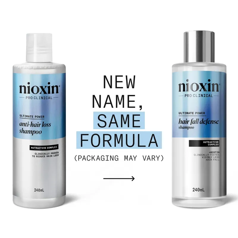 Bild 2 för Nioxin Hair Fall Defense Shampoo 240 ml