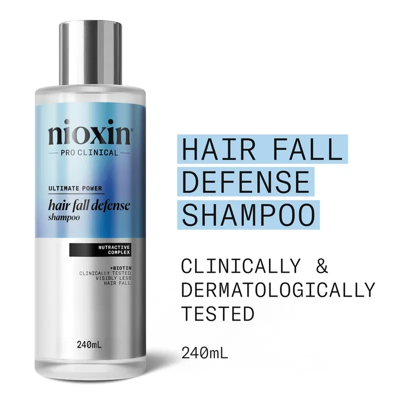 Bild 7 för Nioxin Hair Fall Defense Shampoo 240 ml