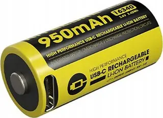 Produktfoto för Nitecore Nitecore Batteri NL169 USB-C