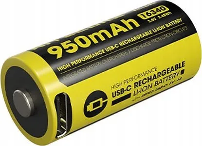 Alternativ bild 0 för Nitecore Nitecore Batteri NL169 USB-C