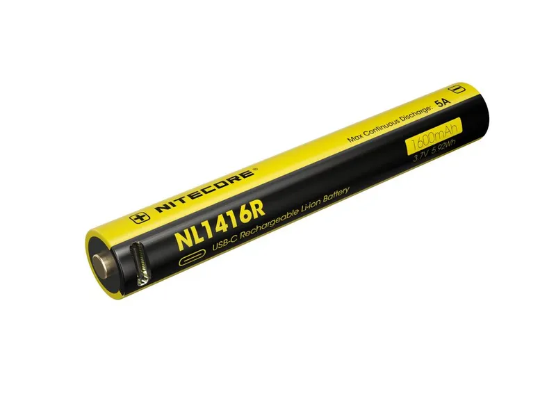 Alternativ bild 0 för Nitecore NL1416R Li-ion 1600mAh 3,7V Laddningsbart 14000-batteri