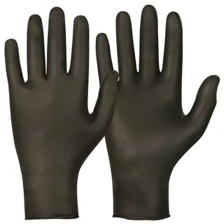 Produktfoto för Nitrilhandske Soft svart Large Magic Touch 100/fp