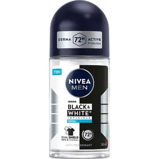 Produktfoto för NIVEA Black & White Fresh Roll On 50 ml