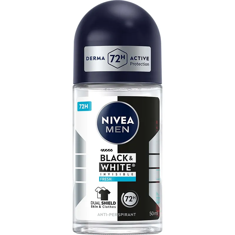 Bild 1 för NIVEA Black & White Fresh Roll On 50 ml