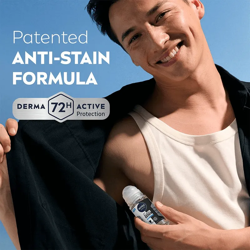 Bild 5 för NIVEA Black & White Fresh Roll On 50 ml