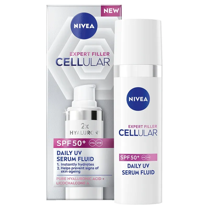 Bild 1 för NIVEA Cellular Expert Filler Daily UV Fluid SPF50 30 ml