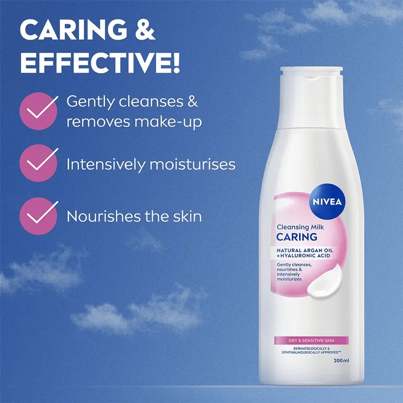 Bild 2 för NIVEA Cleansing Cleansing Milk Caring 200 ml