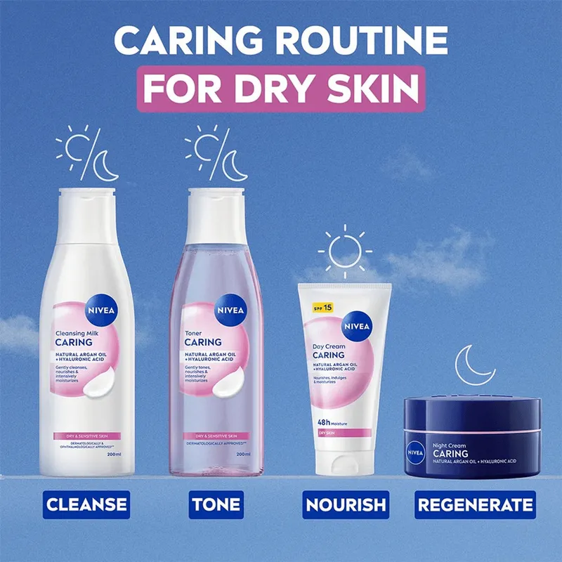 Bild 8 för NIVEA Cleansing Cleansing Milk Caring 200 ml