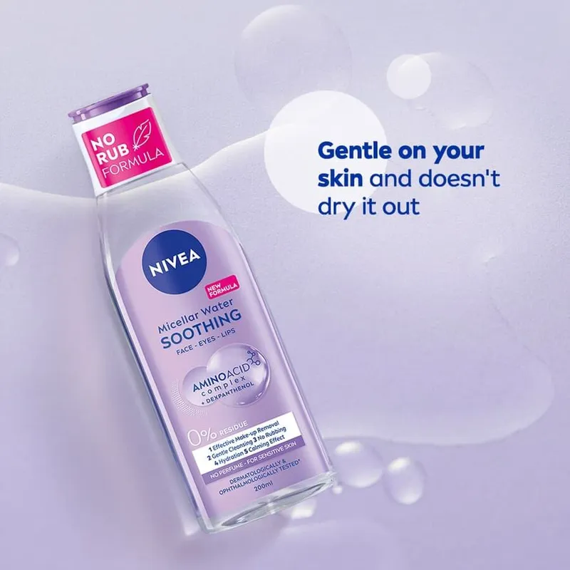 Bild 3 för NIVEA Cleansing Sensitive Micellar Water 200 ml