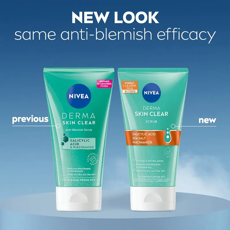 Bild 6 för NIVEA Derma Activate Scrub 150 ml