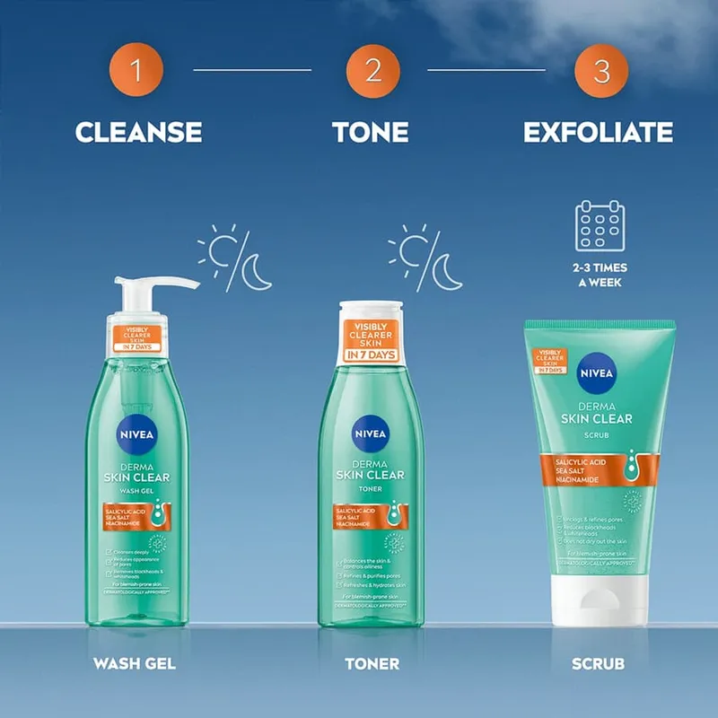 Bild 7 för NIVEA Derma Activate Scrub 150 ml