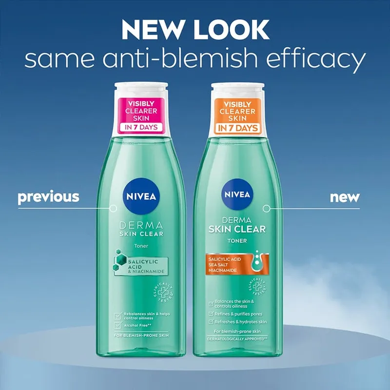 Bild 6 för NIVEA Derma Activate Toner 200 ml