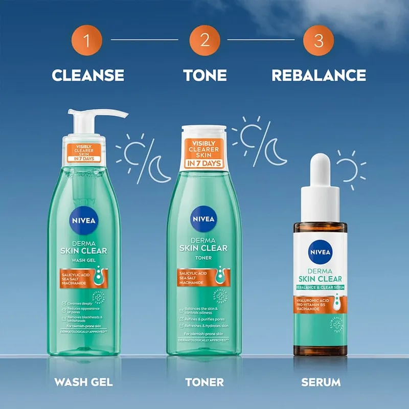 Bild 7 för NIVEA Derma Activate Toner 200 ml