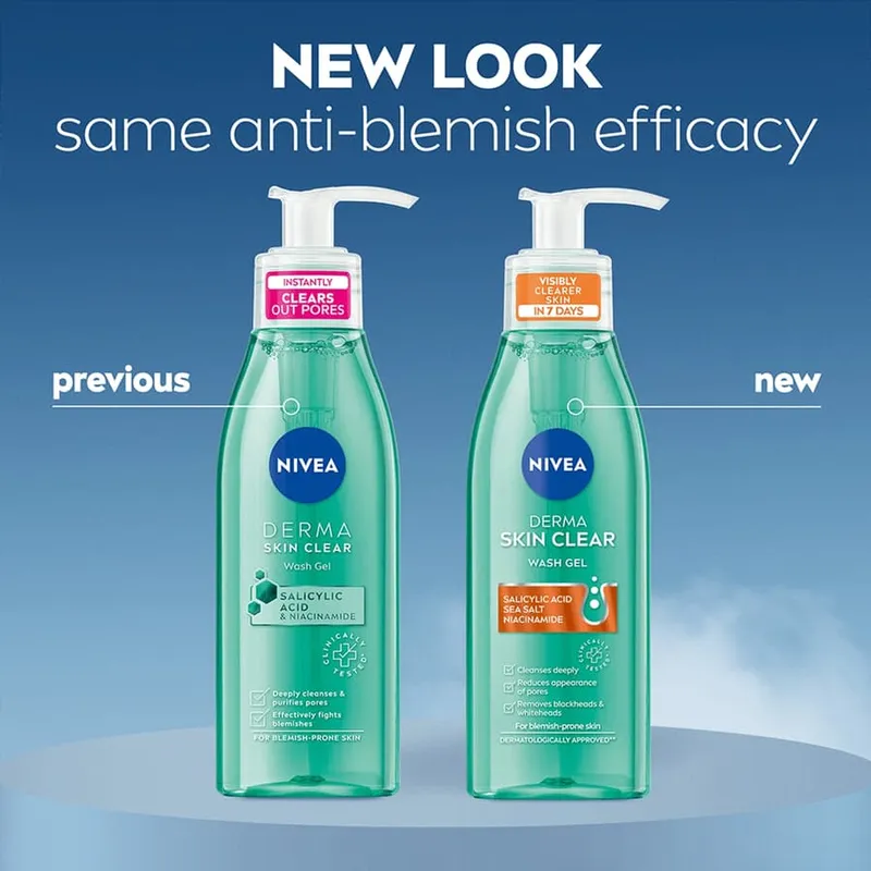 Bild 6 för NIVEA Derma Activate Wash Gel 150 ml