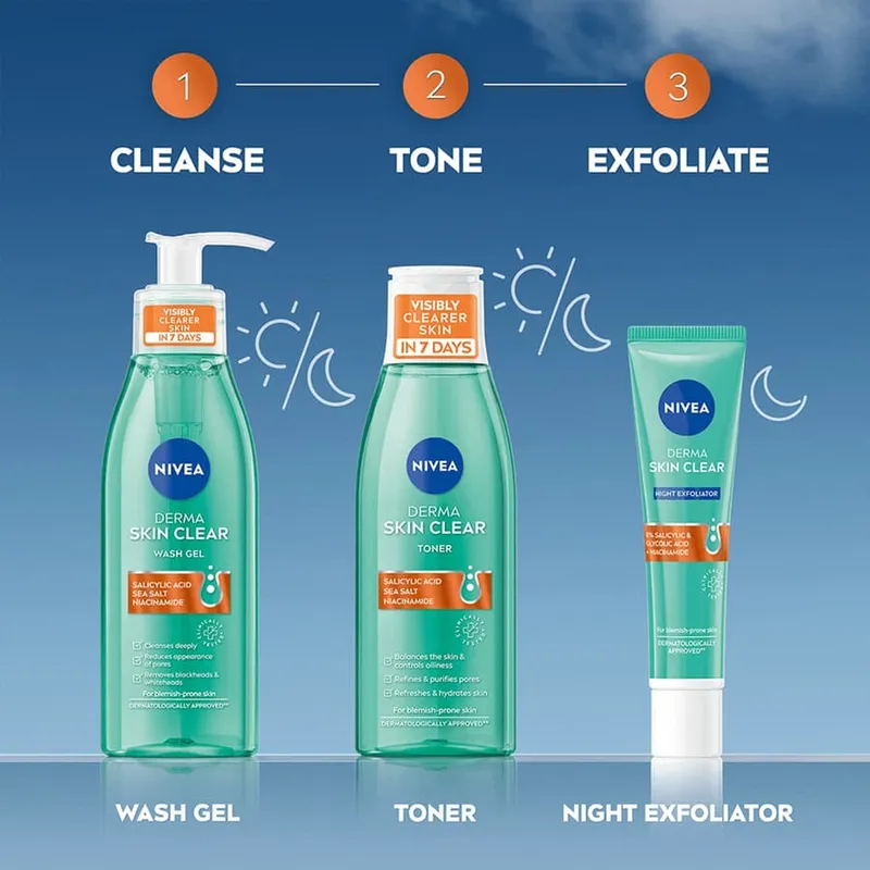 Bild 7 för NIVEA Derma Activate Wash Gel 150 ml