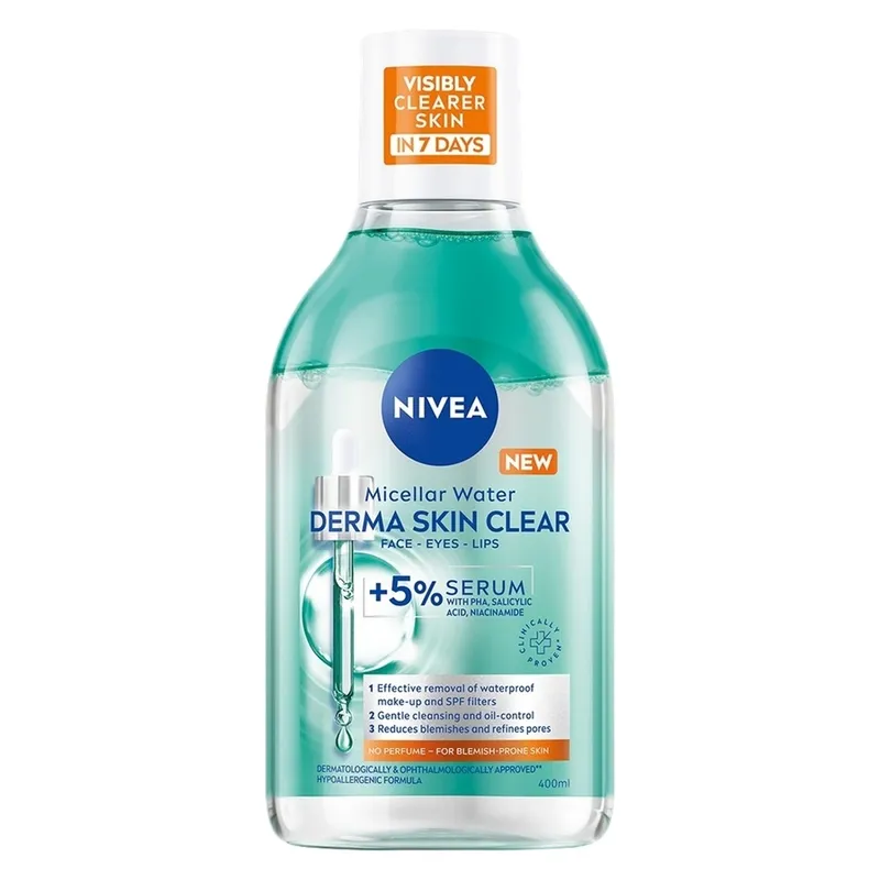 Bild 1 för Nivea DERMA Skin Clear Serum-Infused Micellar Water 400ml