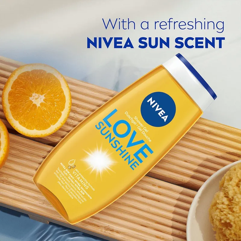 Bild 5 för NIVEA Love Sunshine Shower Gel 250 ml