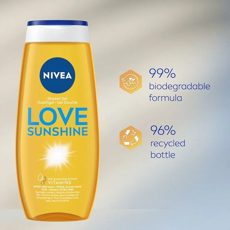 Bild 6 för NIVEA Love Sunshine Shower Gel 250 ml