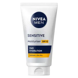 Produktfoto för NIVEA MEN Ansiktskräm Sensitive Moisturiser SPF15 75 ml