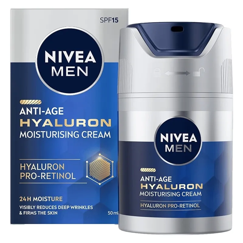 Bild 2 för NIVEA MEN Anti Age Hyaluron Face Cream 50 ml