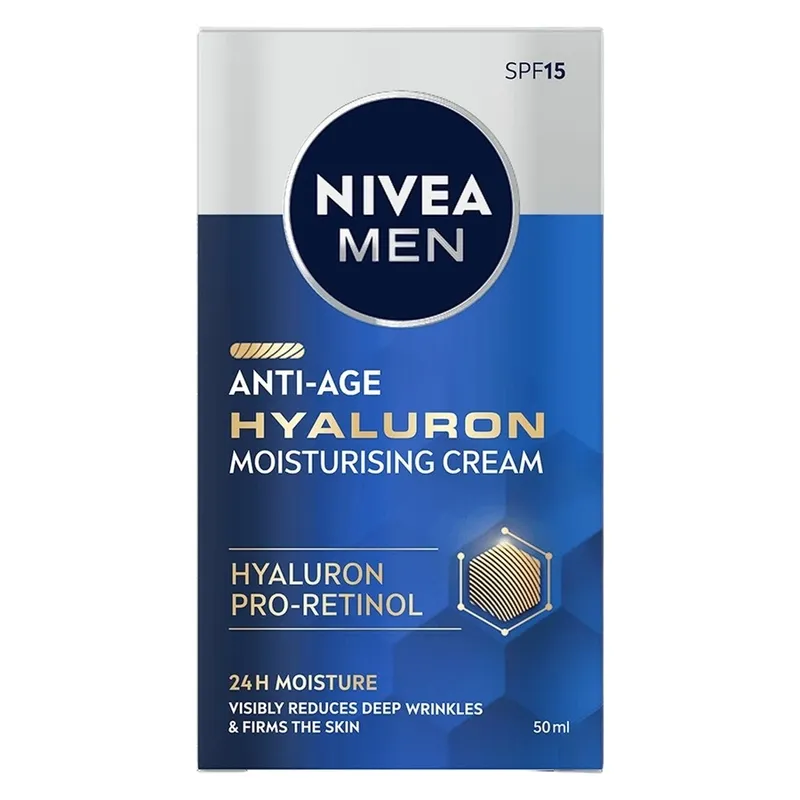 Bild 3 för NIVEA MEN Anti Age Hyaluron Face Cream 50 ml