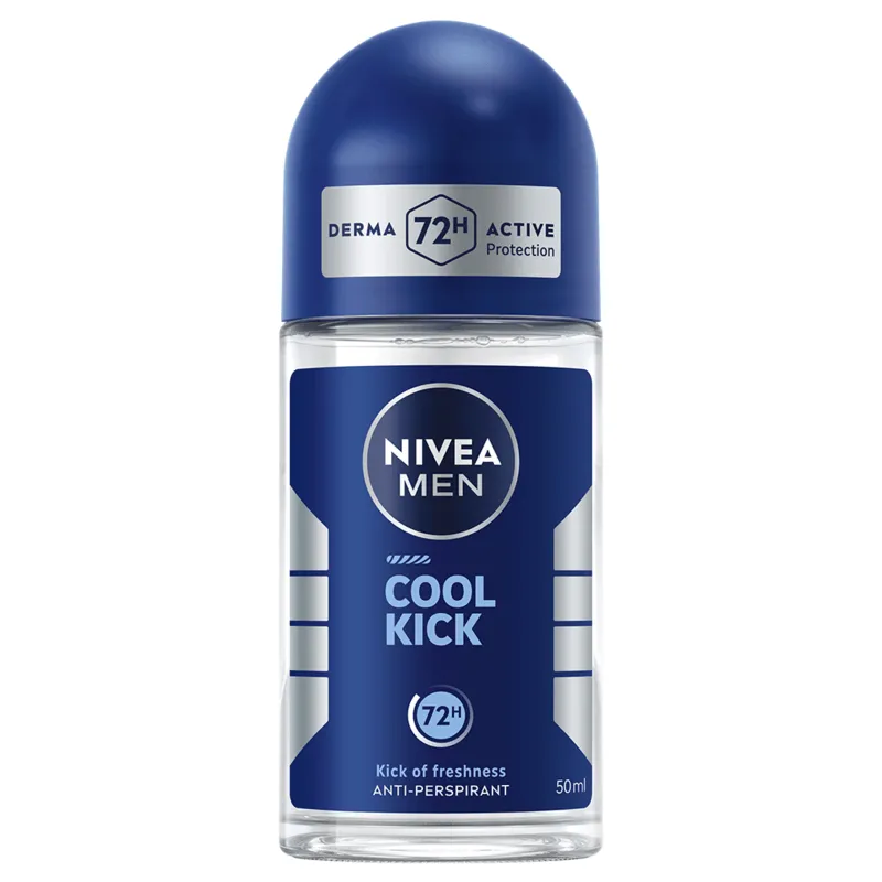 Bild 1 för NIVEA MEN Cool Kick Roll-On Deodorant - 50 ml