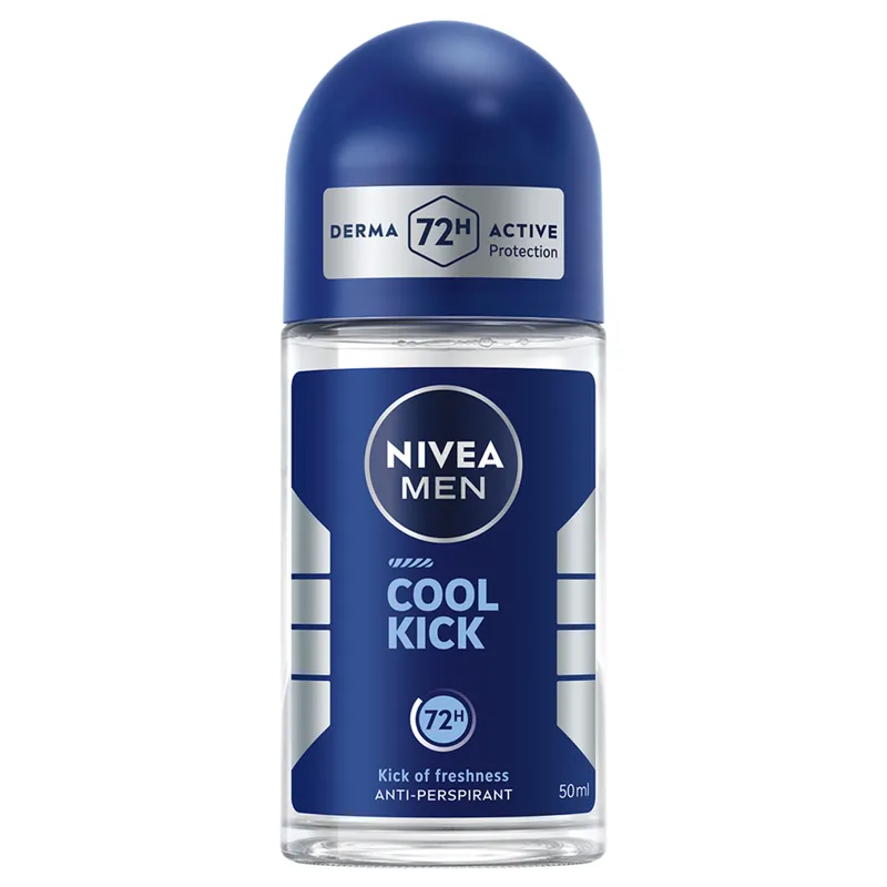 Bild 2 för NIVEA MEN Cool Kick Roll-On Deodorant - 50 ml