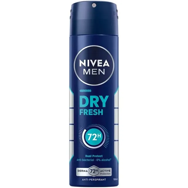 Alternativ bild 0 för NIVEA MEN Dry Fresh Deospray - 150 ml