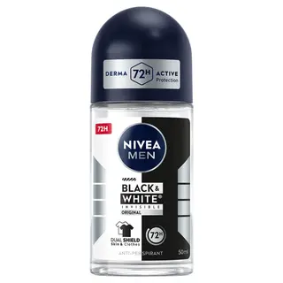 Produktfoto för NIVEA MEN Invisible Black & White Roll-On Deodorant - 50 ml