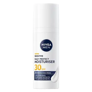 Produktfoto för Nivea Men Sensitive Daily Protect Moisturiser SPF30 50ml