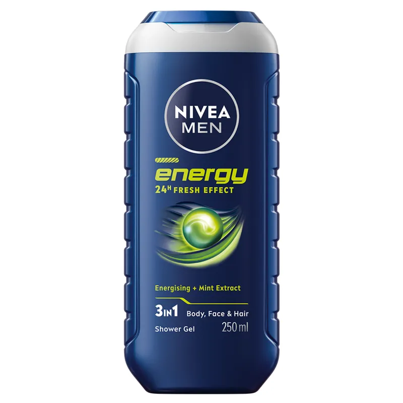Bild 2 för NIVEA MEN Shower Gel Energy - 250 ml