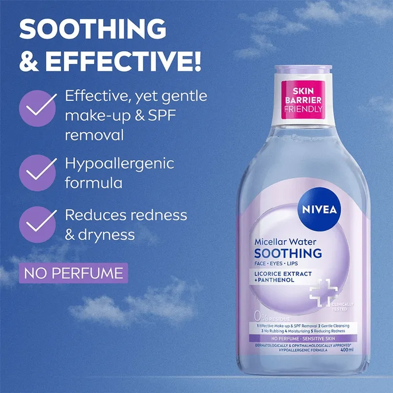 Bild 7 för NIVEA MicellAIR Water Sensitive Skin 400 ml
